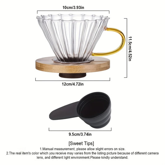 SereniBrew™ Bamboo Pour Over Kit