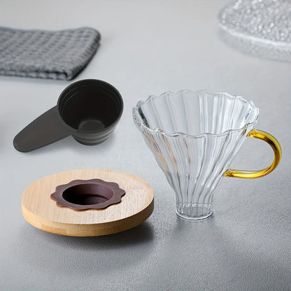 SereniBrew™ Bamboo Pour Over Kit