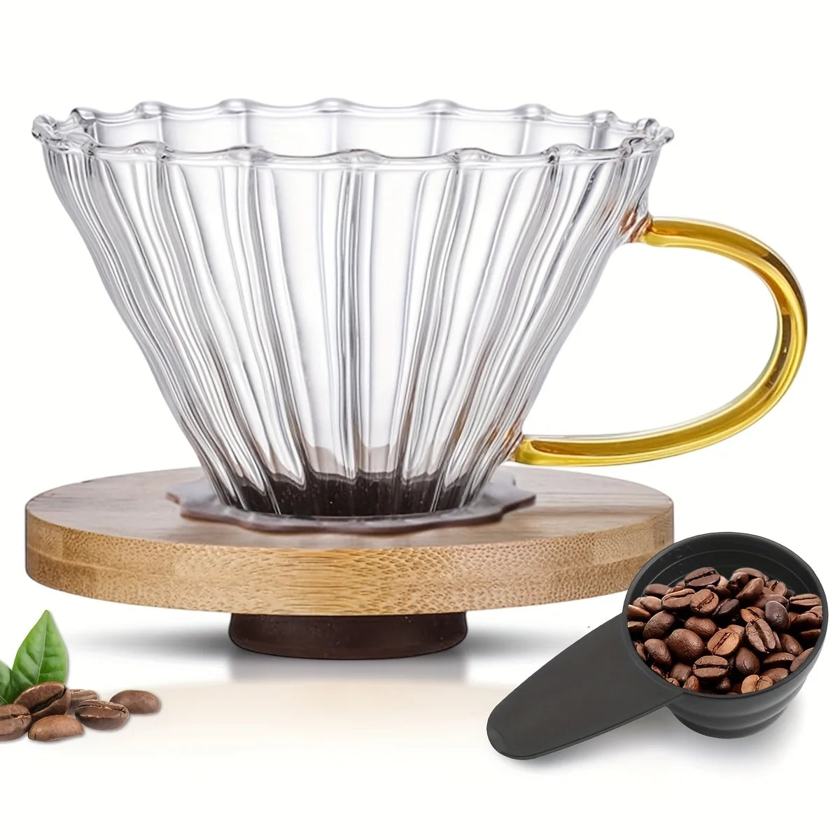 SereniBrew™ Bamboo Pour Over Kit